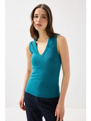 Gusto V Yaka Pamuk Atlet - Yeşil