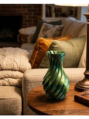 3D Ürün Spiral Vazo Nemere