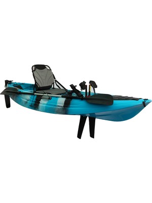 Fox Tek Kişilik Pedallı Balıkçı Kanosu Mavi Kamuflaj