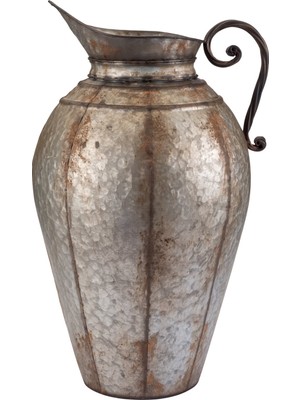 Paşabahçe Ibrik Metal Dekoratif Obje Gri