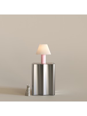 Valunor Pastel  Mat Gövdeli Gece Lambası - Minimalist Yatak Odası ve Çocuk Odası Aydınlatması