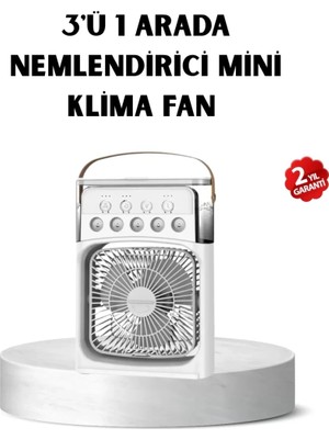 Asil Sepet Asiltech USB Bağlantılı Taşınabilir Mini Klima Fan 500ML Su Hazneli ve Sessiz Çalışma
