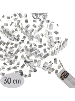 DS LLC Ieg™ Gümüş Renk Konfeti 30 cm