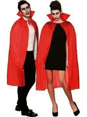 DS LLC Ieg™ Kırmızı Renk Yakalı Pelerin 120 cm