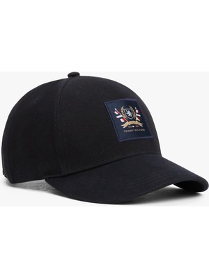 Tommy Hilfiger Erkek Siyah Tommy Hilfiger Th Seasonal Preppy L, Dw6 Siyah Erkek Şapka