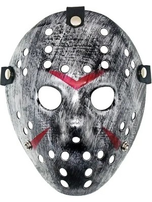 DS LLC Ieg™ Jason Maskesi Hannibal Maskesi Metal Gümüş Renk 20X25 cm