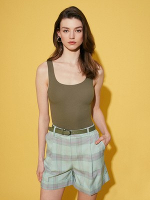 Dilvin 32778 Yuvarlak Yaka Atlet-Haki