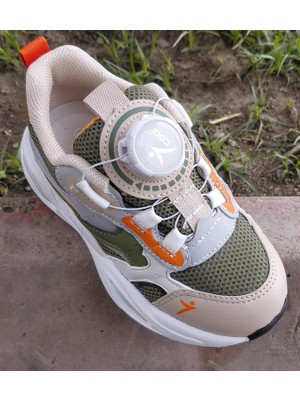 Cool Frank-Ptk 26/30 Çocuk Mekanizmalı Akıllı Bağcık Sistem Sneaker Spor Ayakkabı