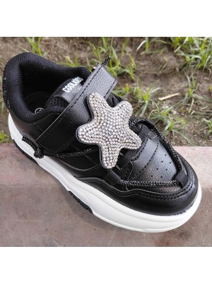 Cool Yıldız-Ptk 26/30 Kız Çocuk Taşlı Sneaker Spor Ayakkabı