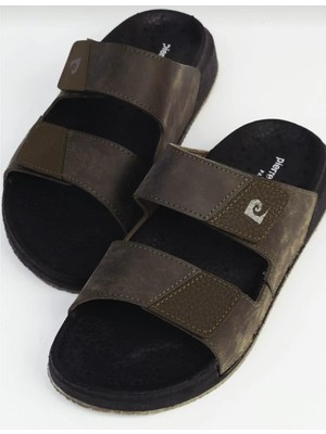 Pierre Cardin PC-7406 Erkek 40/44 Hafif Esnek Kaydırmaz Kalın Tabanlı Anatomik Cırtlı Terlik