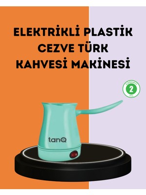 Calperia 700 Watt Plastik Cezveli Elektrikli Kahve Makinesi - Lisinya