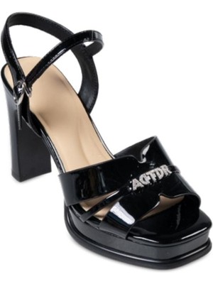 Guja 26Y491-3 Kadın Platform Tabanlı Yüksek Kalın Topuklu Premium Abiye Ayakkabı