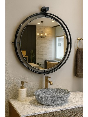MGS Ayna Duvar Aynası -Tinatti Duvar Aynası Makyaj Banyo Hol Aynası
