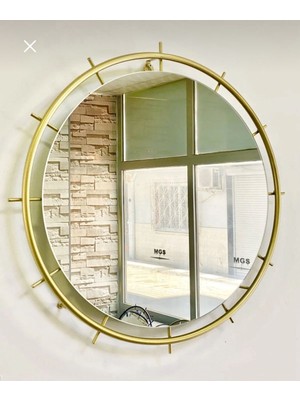MGS Ayna -Duvar Aynası-Lawi Dekoratif Ayna Banyo Hol Aynası