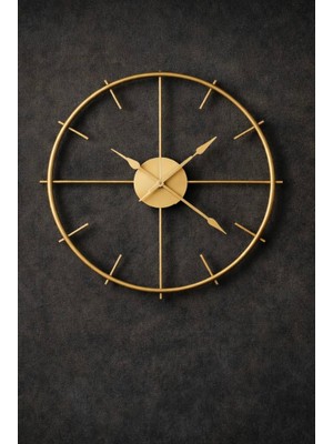 MGS Saat-Duvar Saati- Lawi Metal Duvar Saati