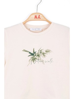 Nk Kids 36507-ZEYTİN Bluz Krem 4/8