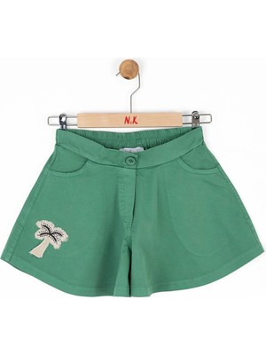 NK Kız Çocuk Paloma Şort Yeşil