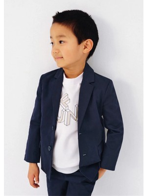 Mayoral Erkek Çocuk Blazer Ceket Lacivert 3419