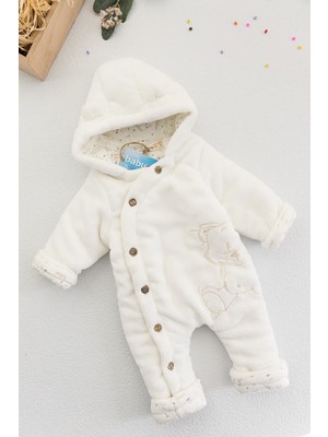 Babymod Ayıcık Figürlü Welsoft Peluş Astronot Bebek Tulum