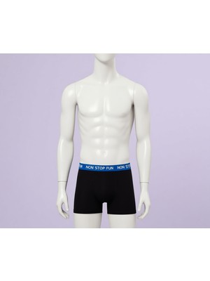 DeFacto Desenli Regular Fit Erkek Boxer 3'lü Paket Sarı Renk ile Rahatlık Sunar B4782AX24WN