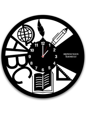 heptex Kişiye Özel Öğretmen Temalı Duvar Saati