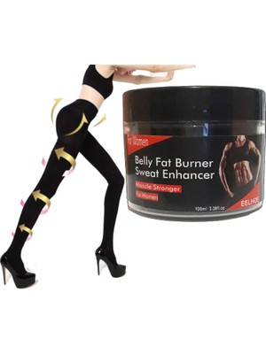 Eelhoe Belly Kadınlara Özel Fatburner Krem + L-Xl Beden Süper Akıllı Mikro Kapsüllü Tayt