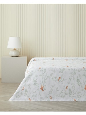 English Home Birdlight Tek Kişilik Pike 150X220 cm Yeşil