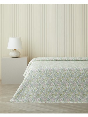 English Home Spring Garden Tek Kişilik Pike 150X220 cm Yeşil