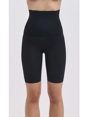 Marsilyan- 4007 Poliyamid Lazer Kesim Göbek Toparlayıcı Short