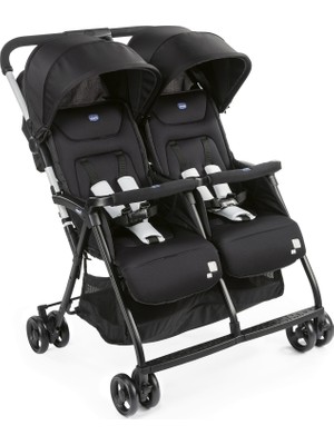Chicco Ohlala 2 Twin Ultra Hafif İkiz Bebek Arabası 22 kg Taşıma Kapasitesi Katlanabilir