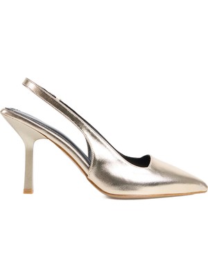 Fabrika Altın Kadın Stiletto Meadow