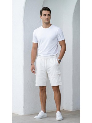 Plus Scorpion Erkek Kargo Şort Slim Fit – Cep Detaylı, Premium Kumaş, Günlük Şık Şort