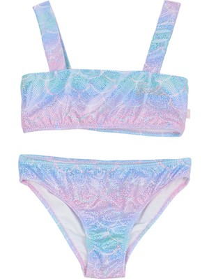 Barbie Çok Renkli Kız Çocuk Bikini Takım BRB5SG-BKİ6009