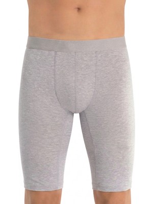 Öts Erkek Pamuklu Boxer Ekstra Uzun Paça Boyu Premium Günlük Kullanım (2665)