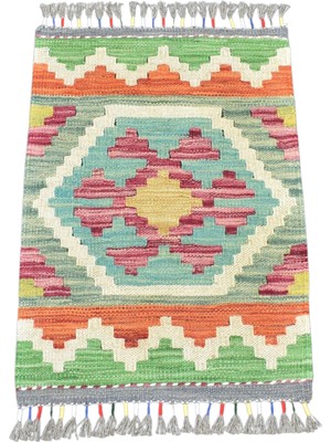 Zehra Abla Halı Yeni El Dokuma Nadir Cerit Yörükleri Meşhed Iran Yün Kilim 7242