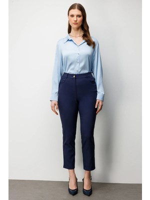 Ekol Beş Cep Dar Paça Pantolon 4036