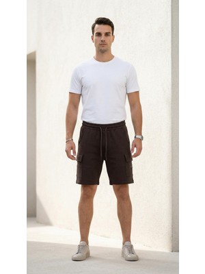 Plus Scorpion Erkek Kargo Şort Slim Fit – Cep Detaylı, Premium Kumaş, Günlük Şık Şort