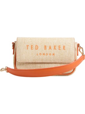 Ted Baker %80 Polyester, %20 Poliüretan Turuncu Kadın Çapraz Çanta TBSS26FBAG016