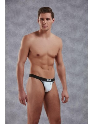 DOREANSE 1254 ERKEK MODAL SMOKİN STRİNG SİYAH TANGA