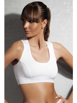 DOREANSE 14110 BAYAN SPORCU BEYAZ BODY SÜTYEN