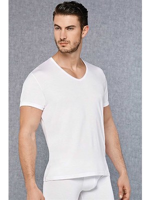Doreanse Beyaz Erkek T-Shirt 2865