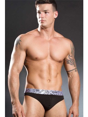 DOREANSE 1288 ERKEK SİYAH STRİNG TANGA