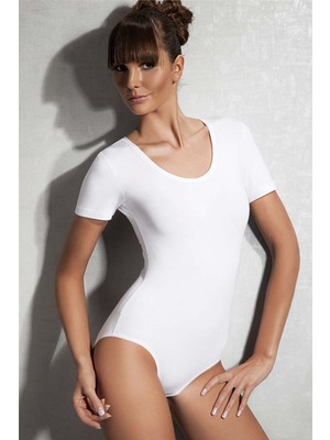 Doreanse Beyaz Kadın Body 12301