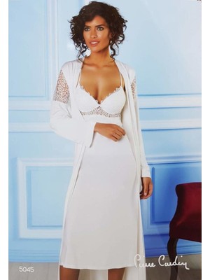 Pierre Cardin 6'lı Modal Gecelik Sabahlık Çeyiz Seti 5045