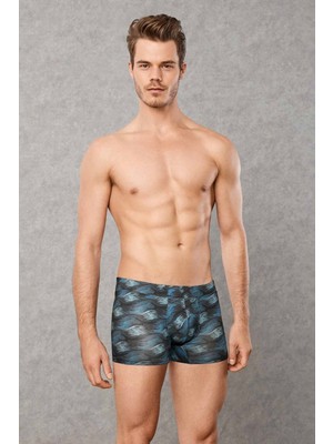 Doreanse Işıl Fırça Desen Erkek Boxer 1735