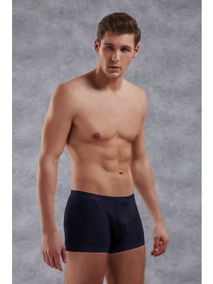 DOREANSE 1770 ERKEK MODAL İNCE BEL BANTLI LACİVERT BOXER