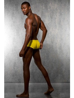 DOREANSE 1779 ERKEK MODAL MİNİ PAÇA SARI BOXER
