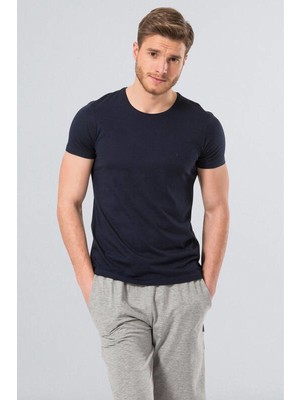 Cacharel Slim Fit Bisiklet Yaka Tişört 2169