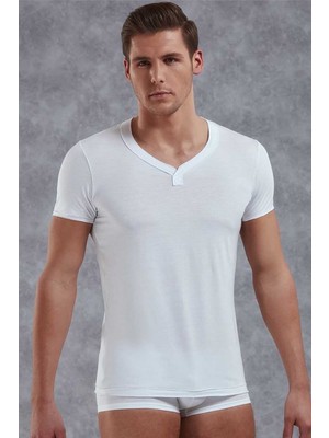 Doreanse Beyaz Erkek T-Shirt 2860