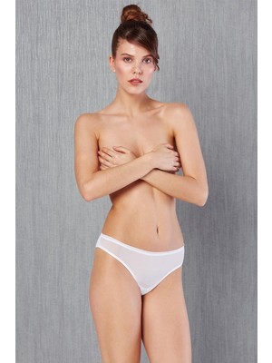 Doreanse Kadın Pamuklu Desensiz Brazilian Külot 6128